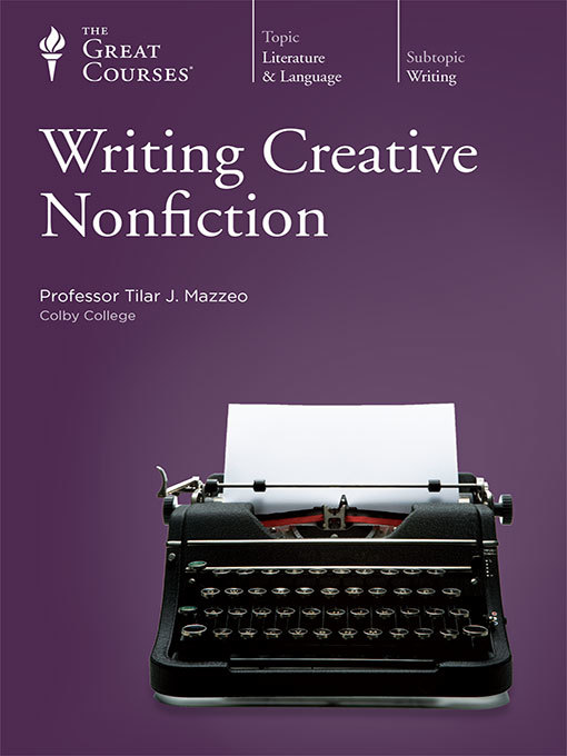 Cover image for Writing Creative Nonfiction